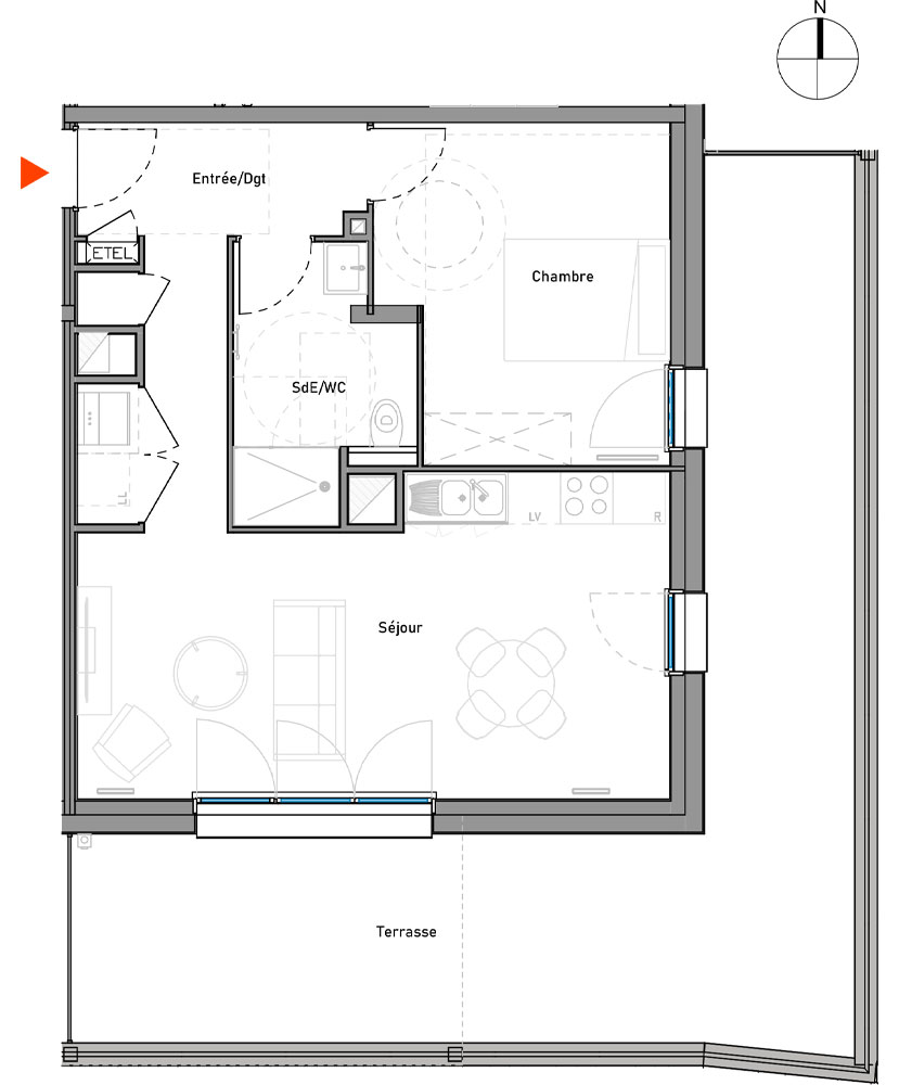 Bâtiment A - Lot A102