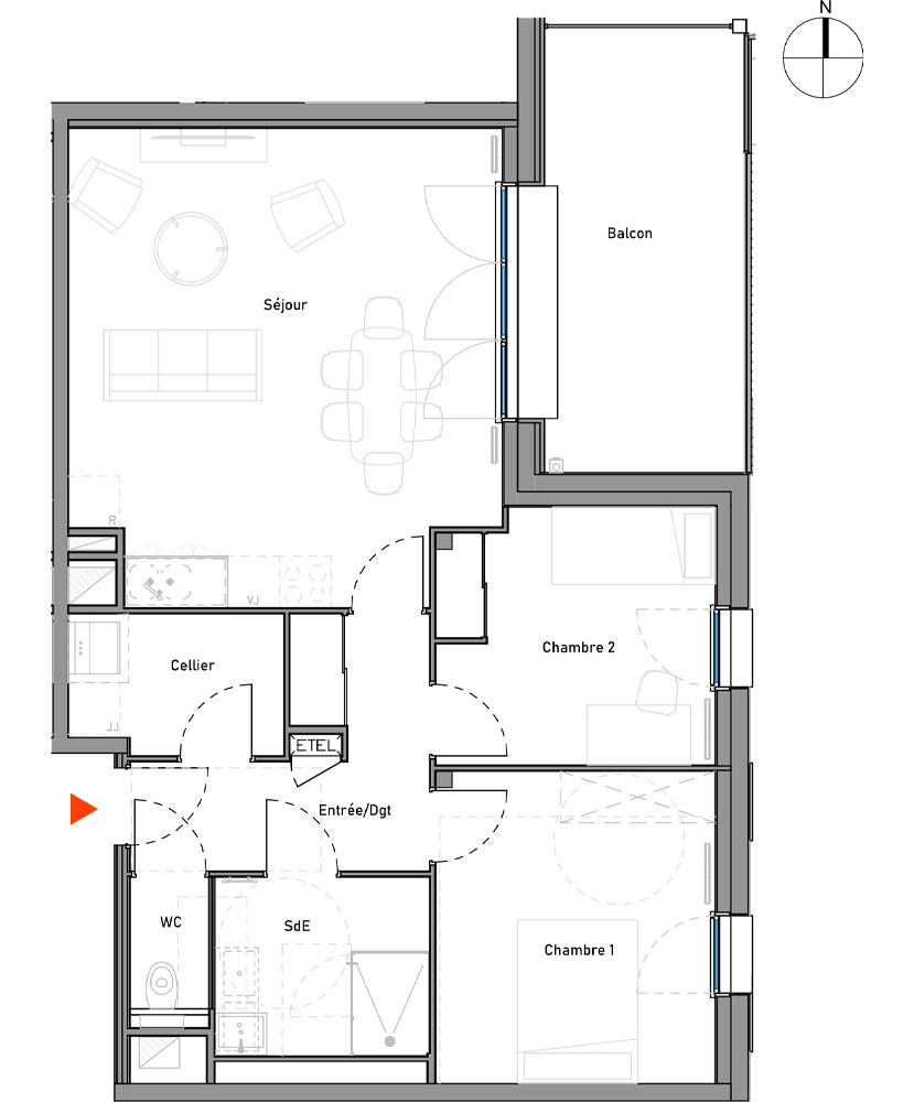 Bâtiment A - Lot A202