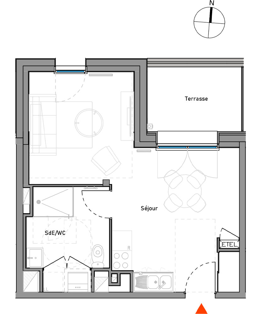 Bâtiment B - Lot B 101