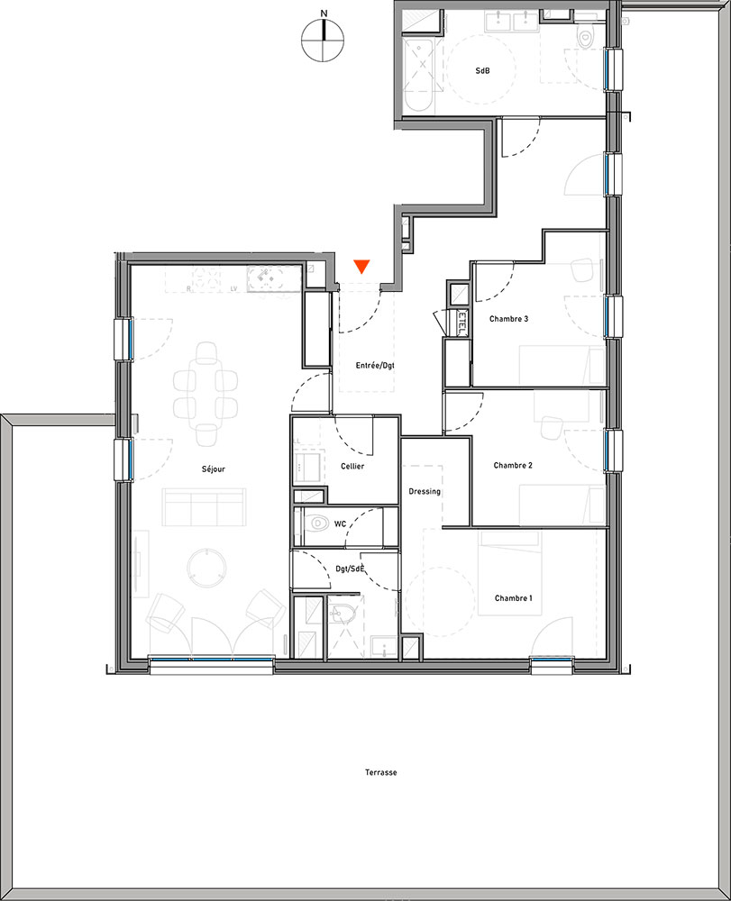 Bâtiment A - Lot A302