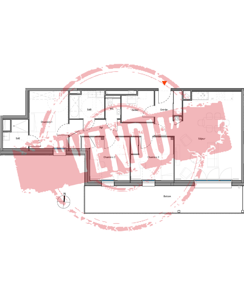Bâtiment B - Lot B 205